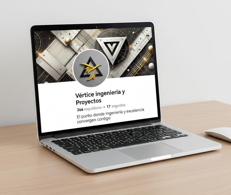 Proyecto 4, creacion de pagina web, y redes sociales para empresa de ingenieria